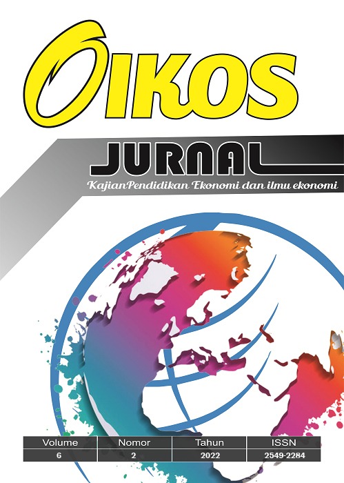 					Lihat Vol 6 No 2 (2022): Oikos : Jurnal Ekonomi dan Pendidikan Ekonomi
				