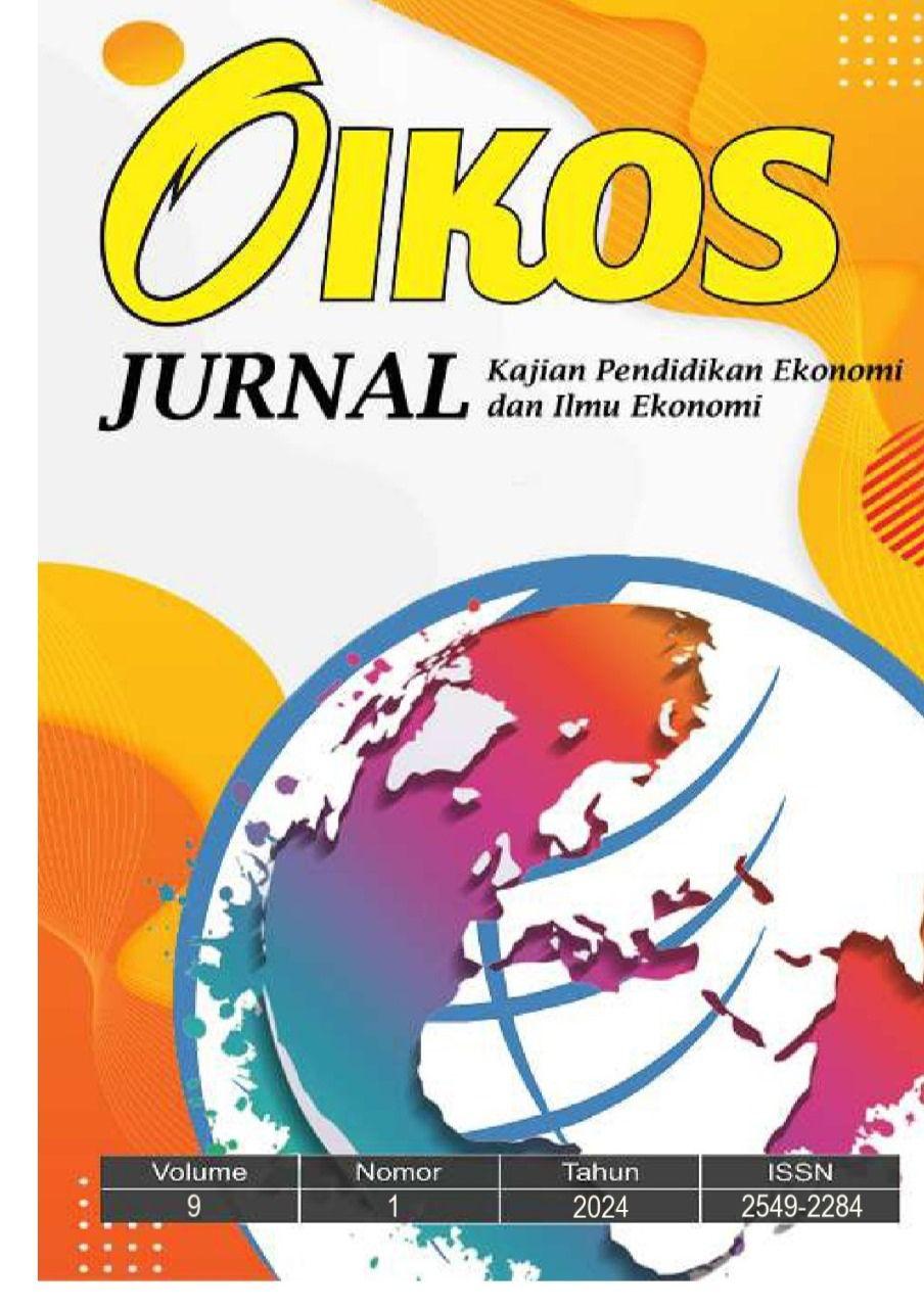 					View Vol. 9 No. 1 (2024): OIKOS: Jurnal Kajian Pendidikan Ekonomi dan Ilmu Ekonomi
				