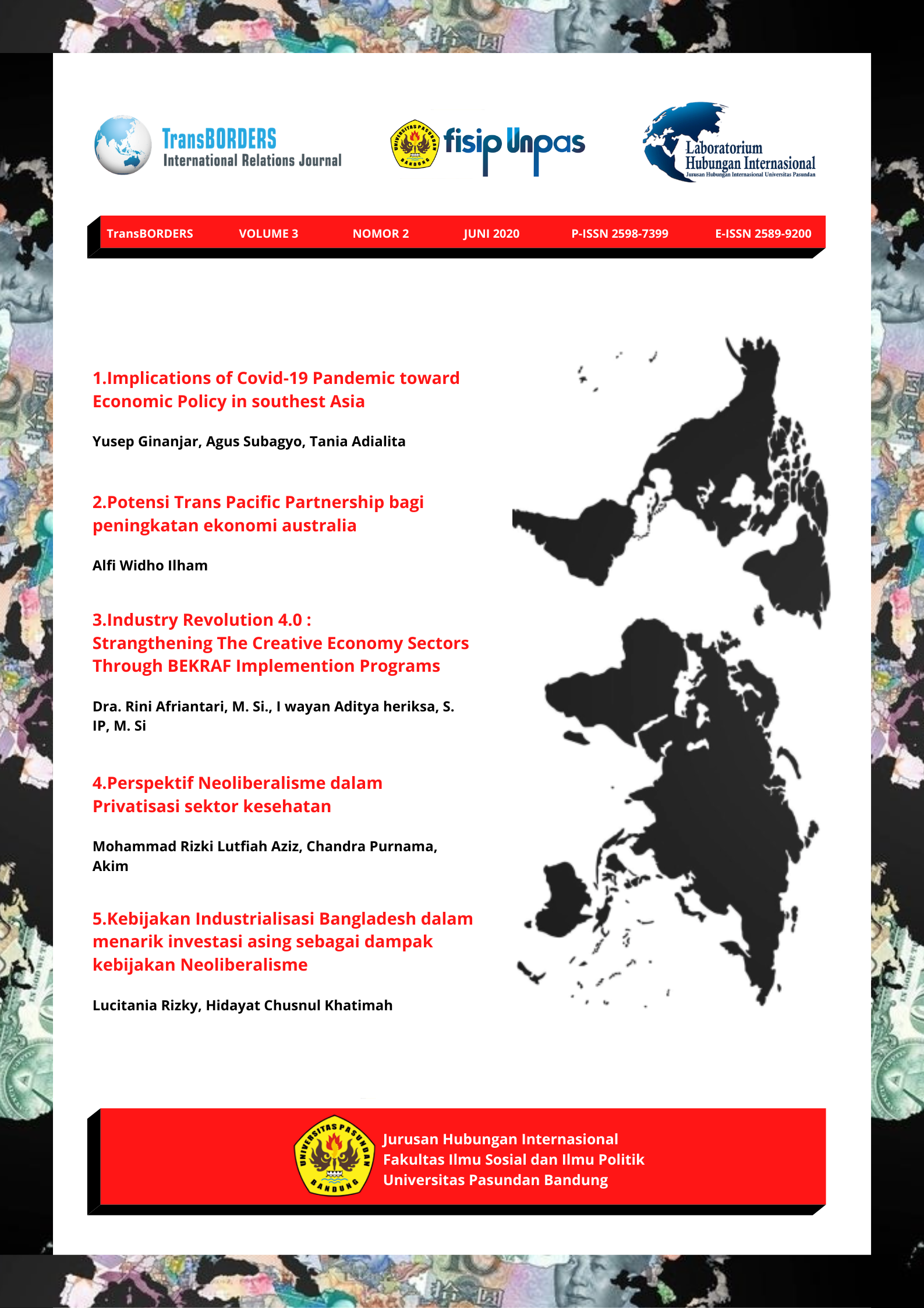 					View Vol. 3 No. 2 (2020): TransBorders: International Relations Journal
				