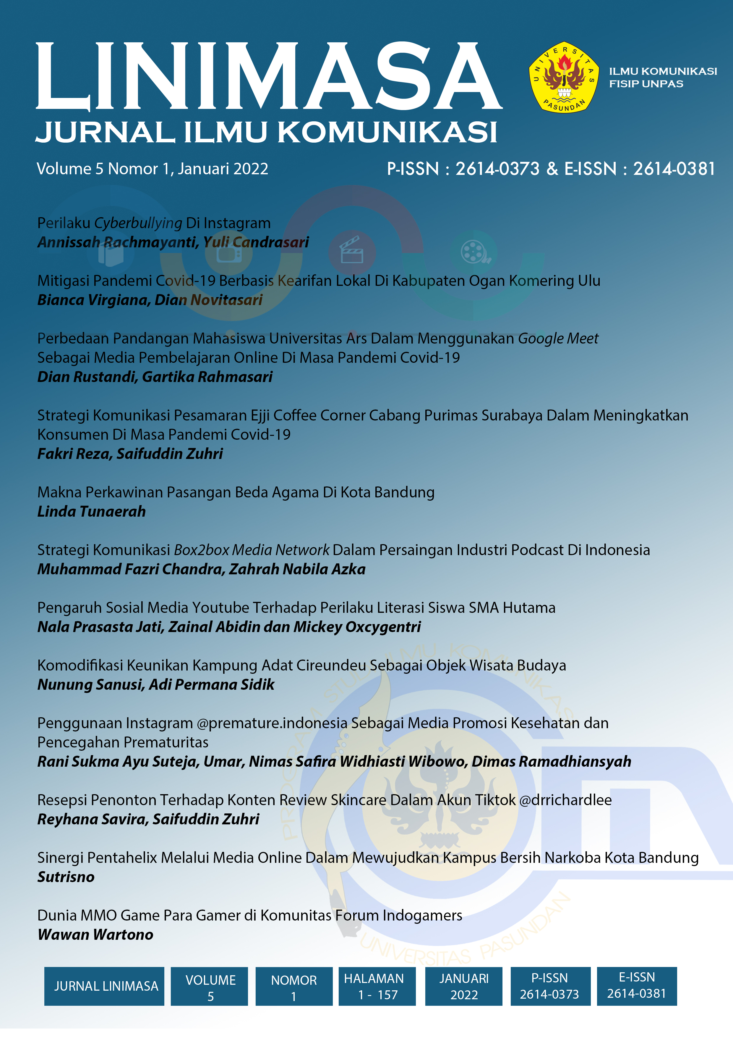 					Lihat Vol 5 No 1 (2022): Januari 2022
				