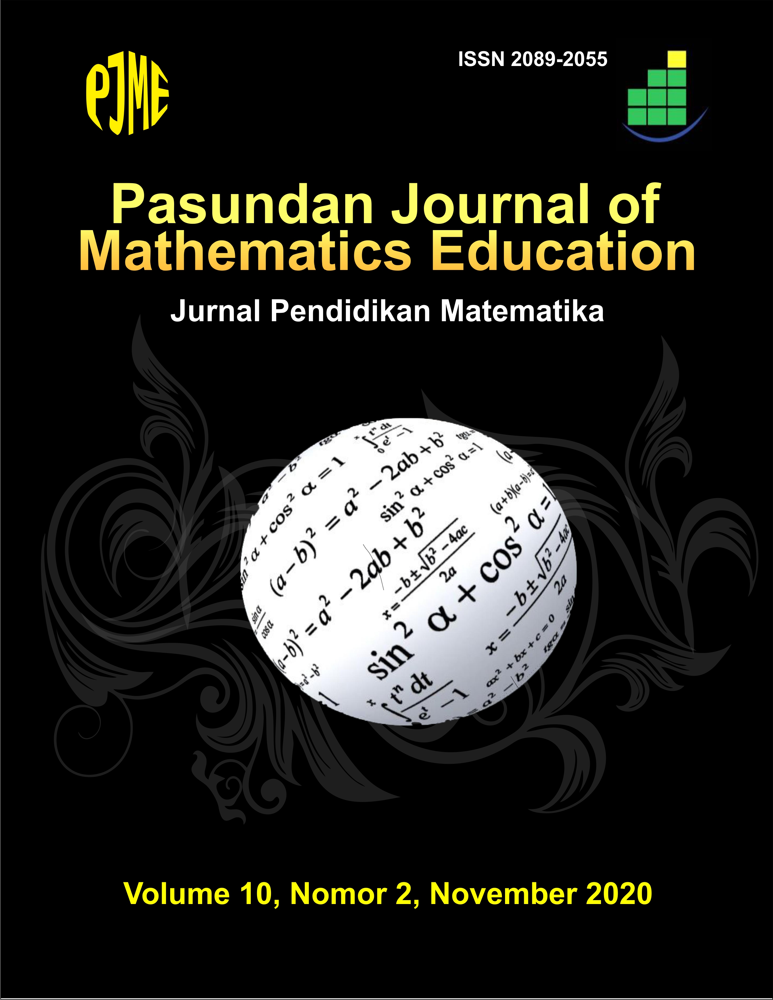					View Vol. 10 No. 2 (2020): Pasundan Journal of Mathematics Education: Jurnal Pendidikan Matematika
				