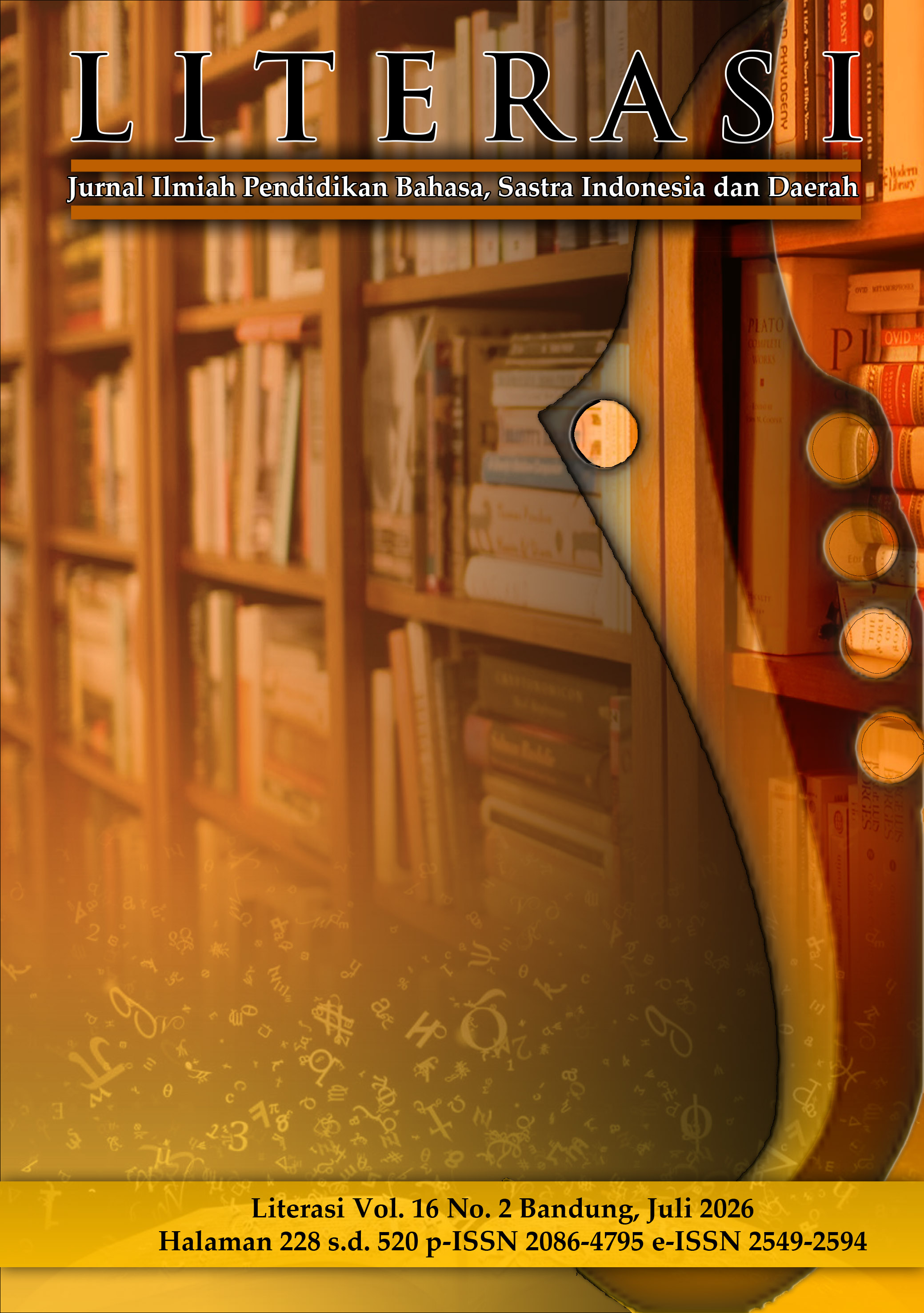 					View Vol. 16 No. 2 (2026): Literasi: Jurnal Ilmiah Pendidikan Bahasa, Sastra Indonesia dan Daerah
				